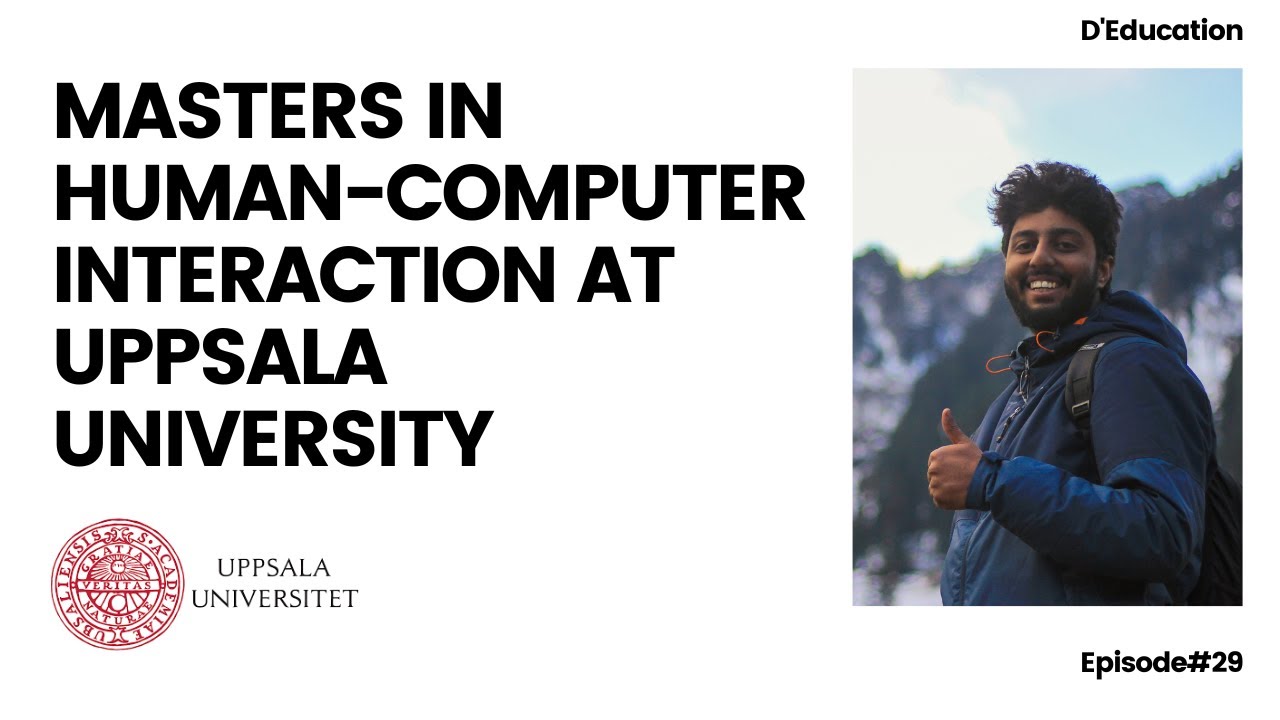 Masters in Human computer interaction at Uppsala University | D' Education