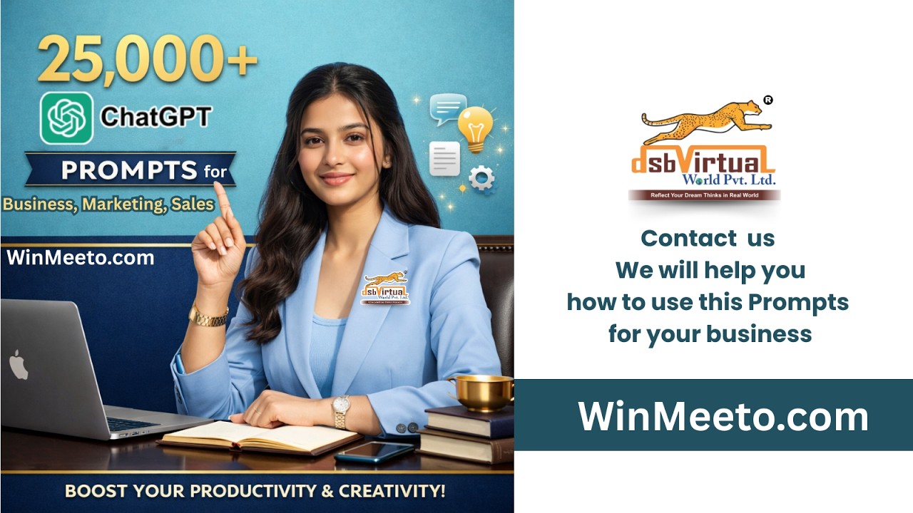 25,000+ ChatGPT Prompt for Business, Marketing, Sales , Contact us will help you how to use Prompt