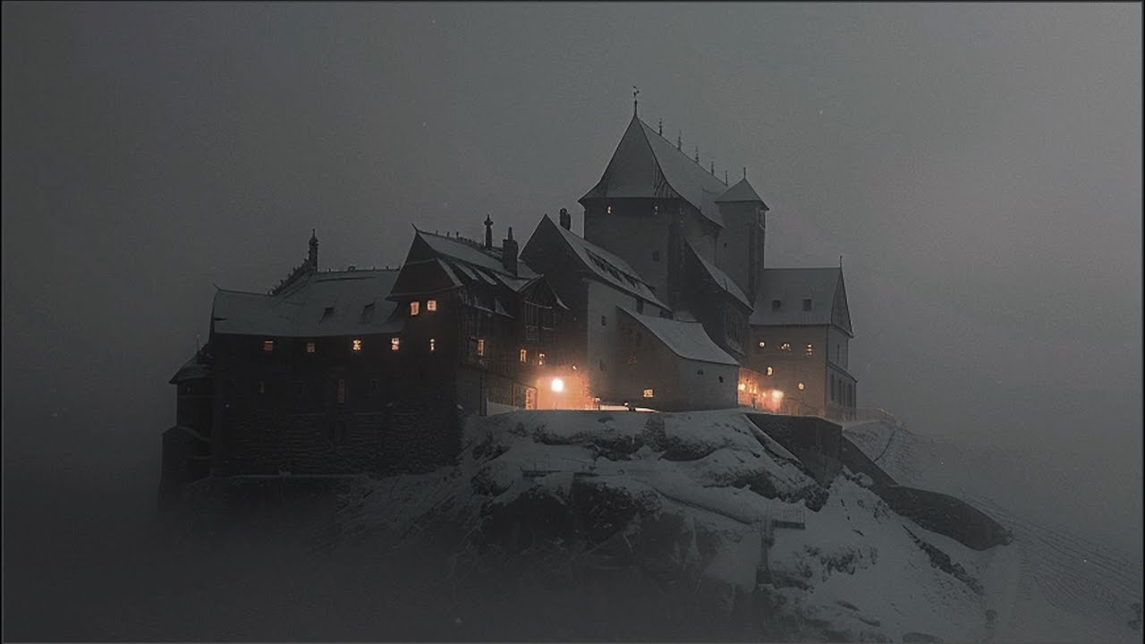 Ghostly Eerie Dark Castle: 10 Hours Of Haunting Chilling Howling Winds For Fast Deep Relaxing Sleep