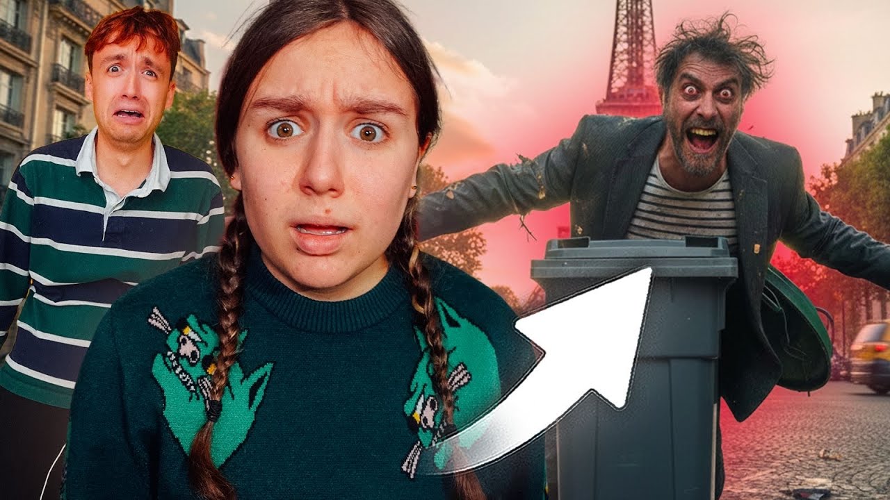 UN FOU NOUS CHERCHE DANS PARIS ! ON S'ENFUIT ! - PINK LILY