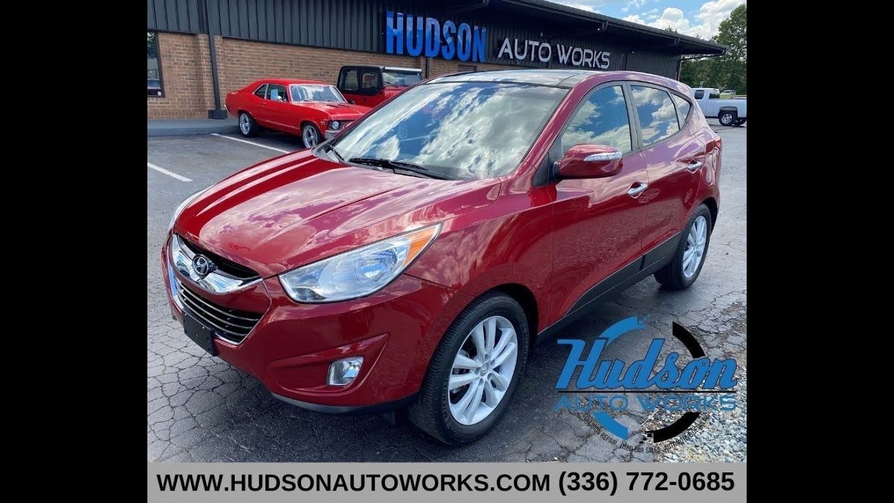 Red 2013 Hyundai Tucson Limited Edition - SOLD!