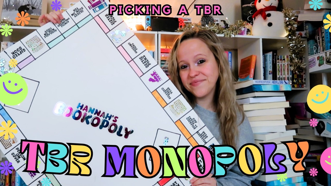 🎲TBR MONOPOLY🎲 PICKING MY NEXT 10 READS✨