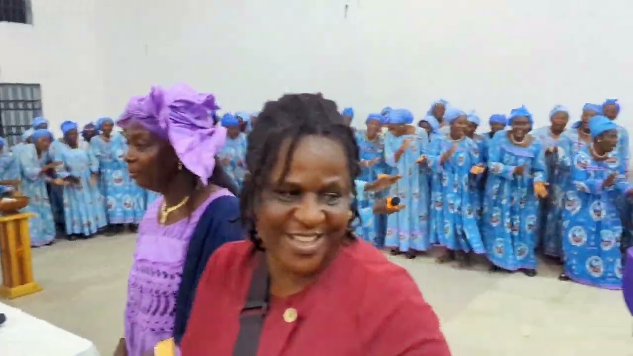 Temple Choir Song Presentation at the 2025  Moderator and Synod Clerk's music Jamboree in Buea.
