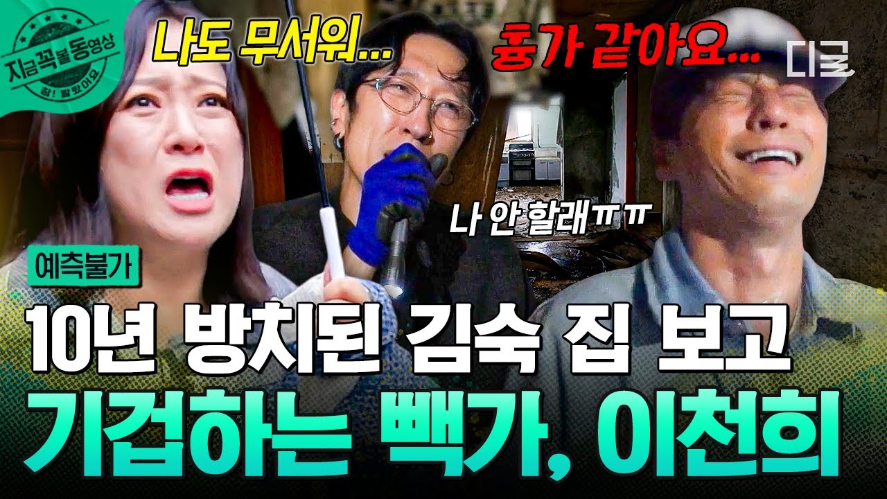 [#예측불가] 귀신 나올 것 같아요...ㅠㅠ👻 여기저기 비명이 난무하는 김숙네 제주 하우스!?🏚️ (a.k.a 흉가) | #지금꼭볼동영상