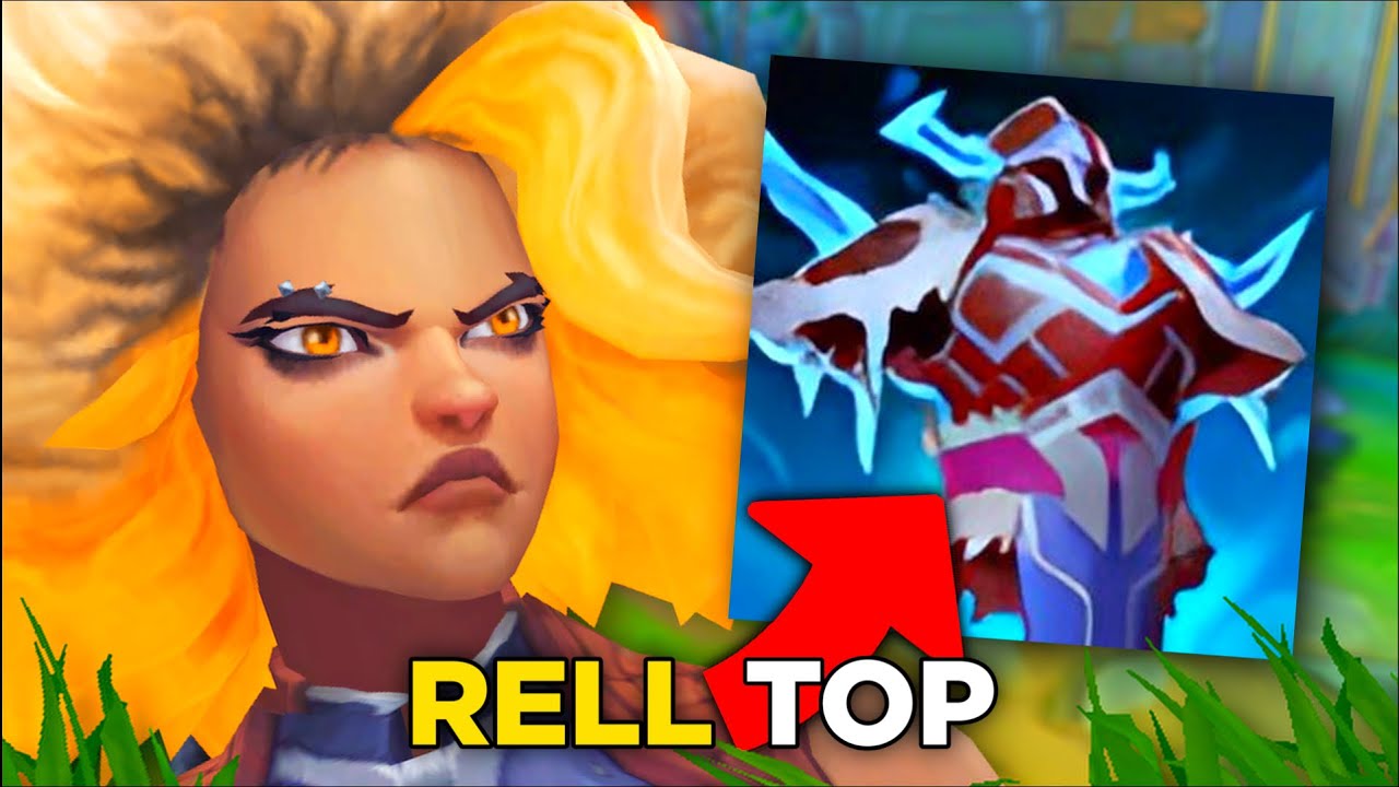 Rell TOP tankuje w nieskończoność w League of Legends