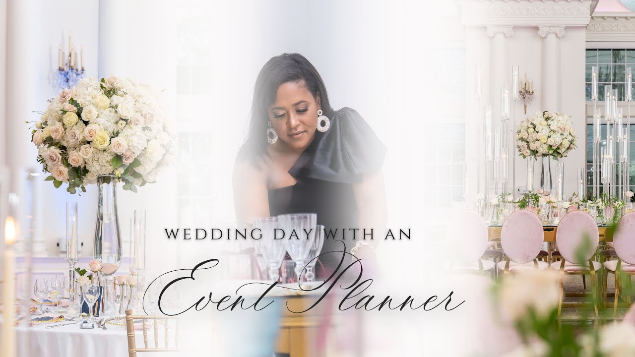 Wedding day with an Event Planner