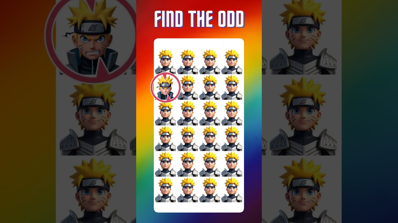 🧠 Find the Odd One Out | Can You Spot It?