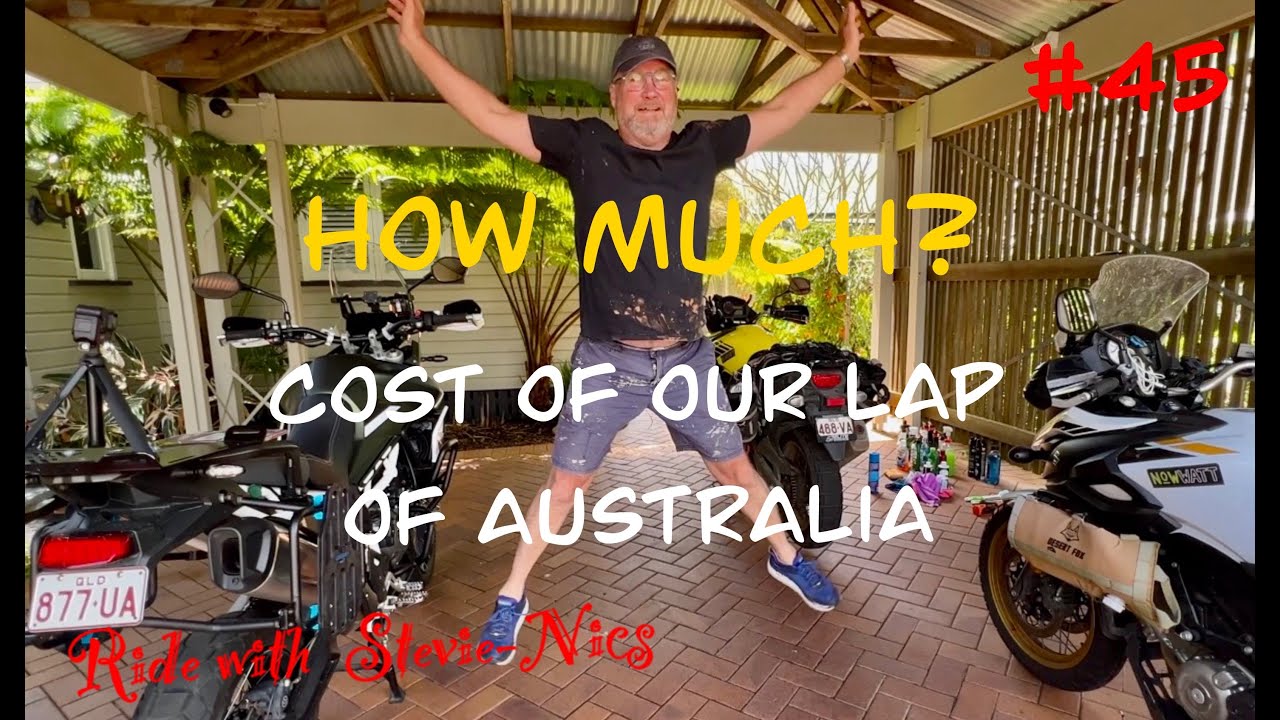 (S3: Ep 45) How much did it cost to ride 16,000kms around Australia in 97 days in 2022?