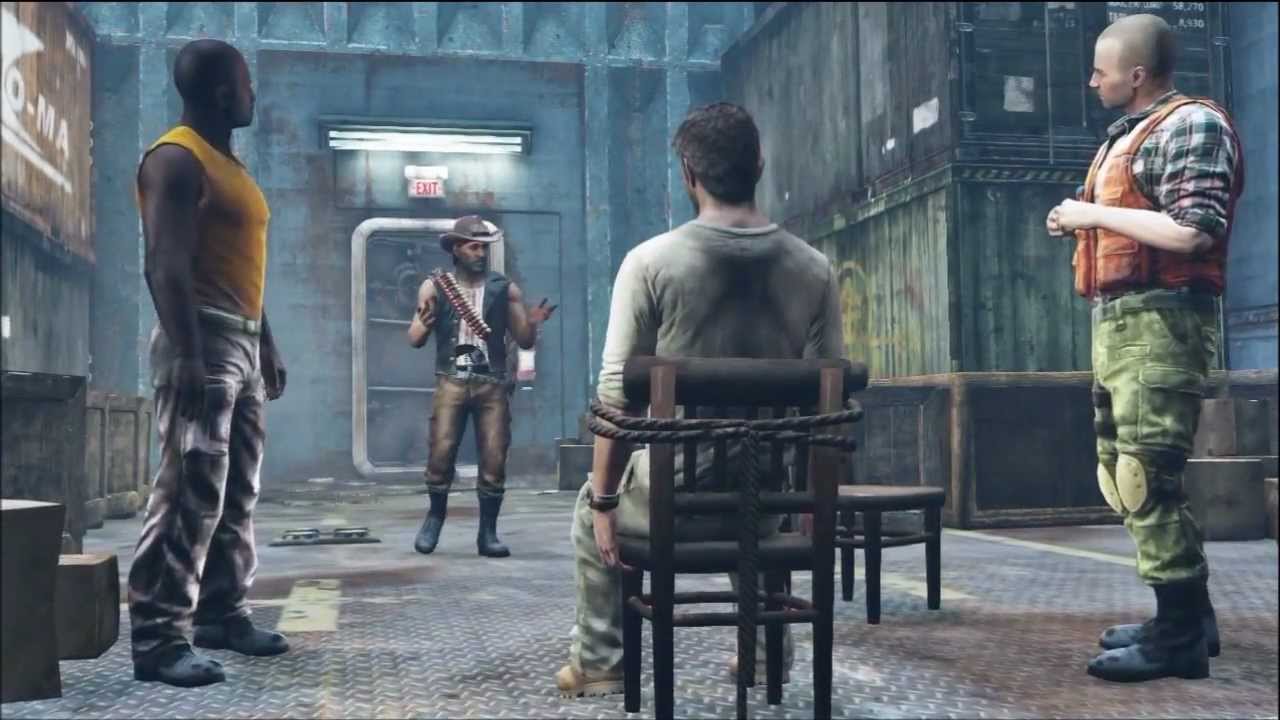 Uncharted 3: Chapter 12- Abducted Pt.1 Walkthrough