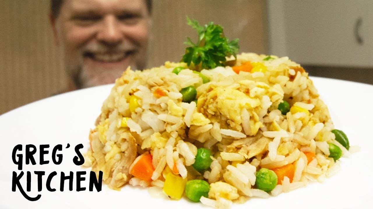 Leftover Chicken Fried Rice - Greg's Kitchen