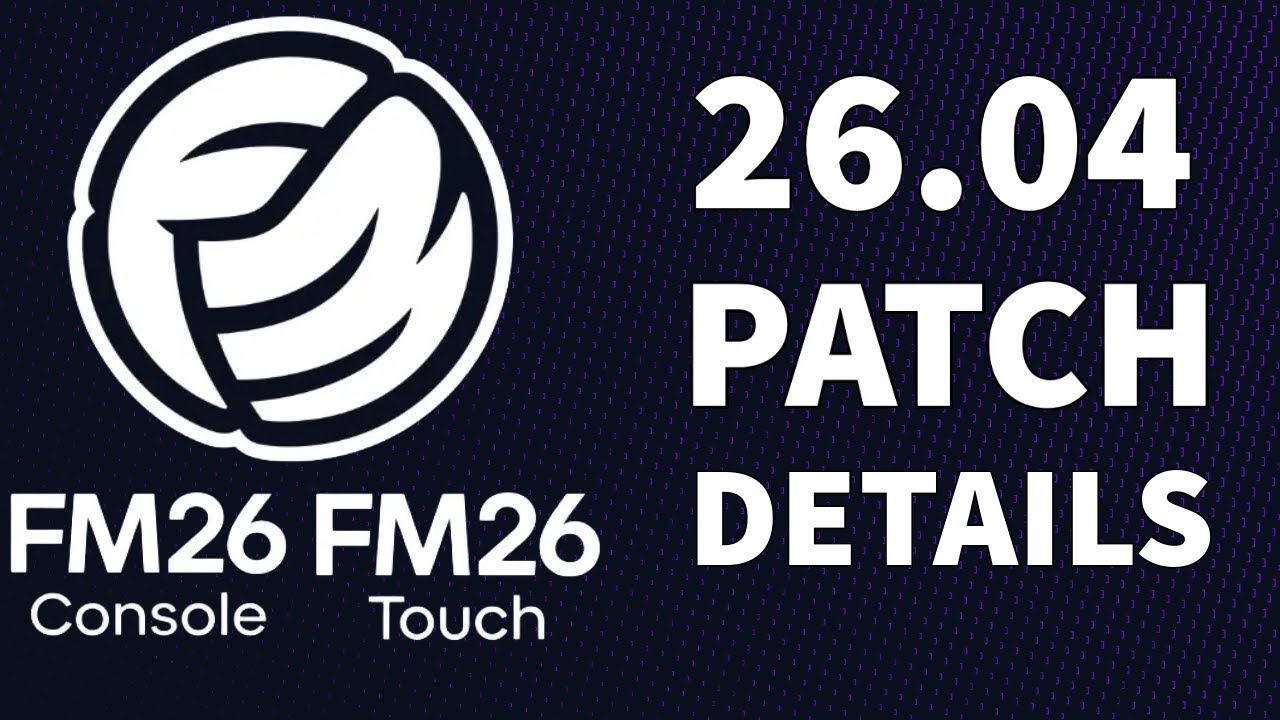 Что входит в первый официальный патч для консоли FM26?