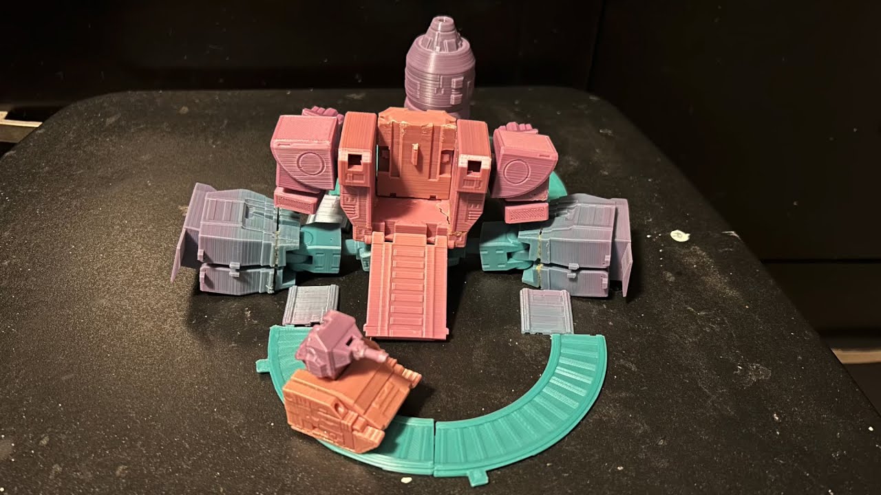 My First Attempt At 3D Printing A Transformer