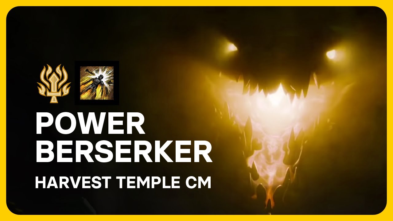 Harvest Temple CM | 32,2k Berserker - Wild Blow