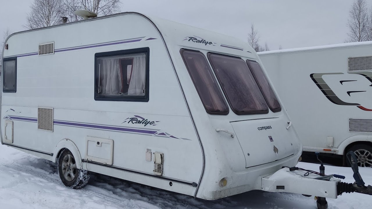 Ремонт прицепа- каравана Compass Rallye