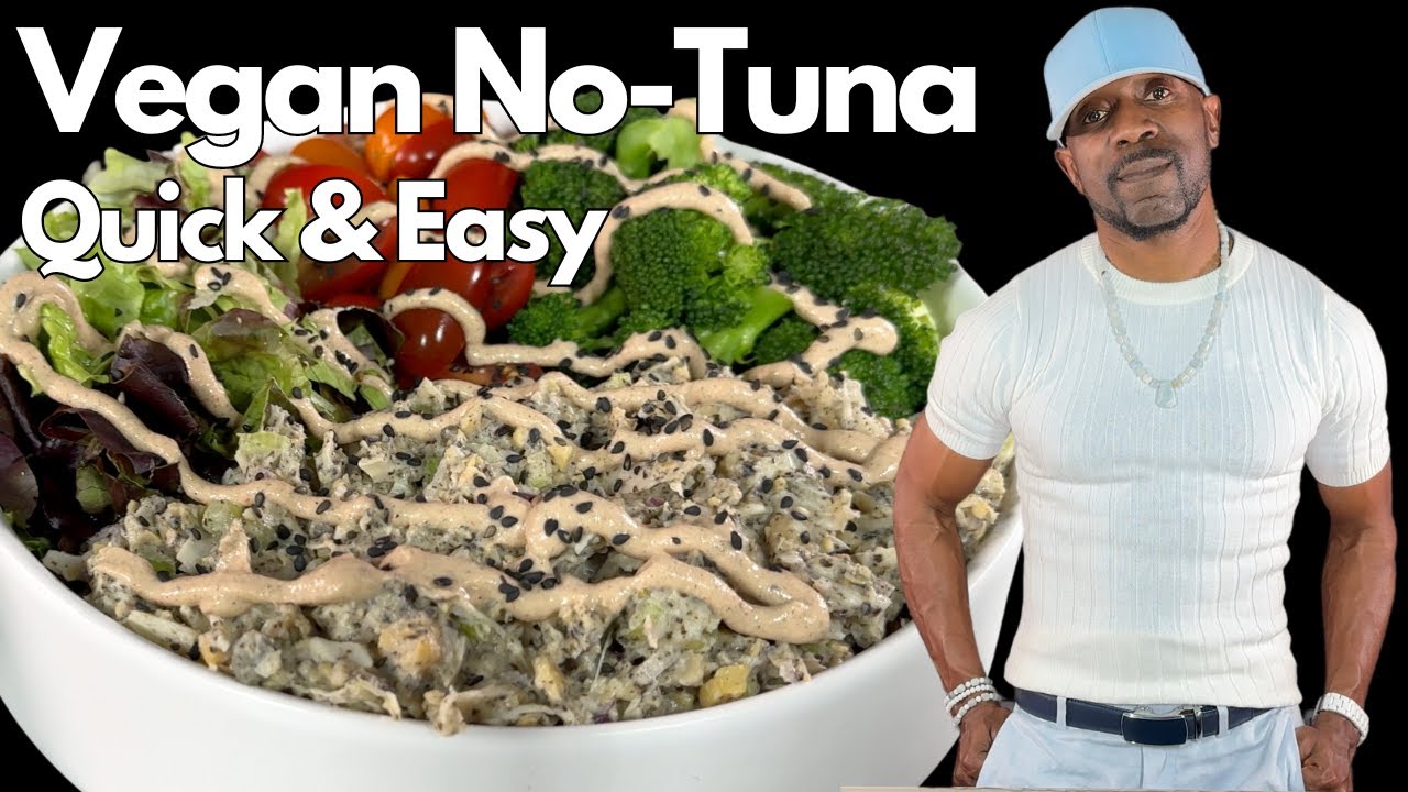 Easy Vegan No - Tuna Salad Bowl Oil-free