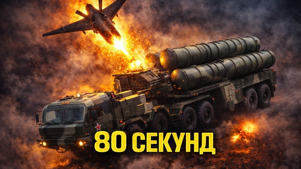 За 80 СЕКУНД С-400 ЗНИК З КАРТИ