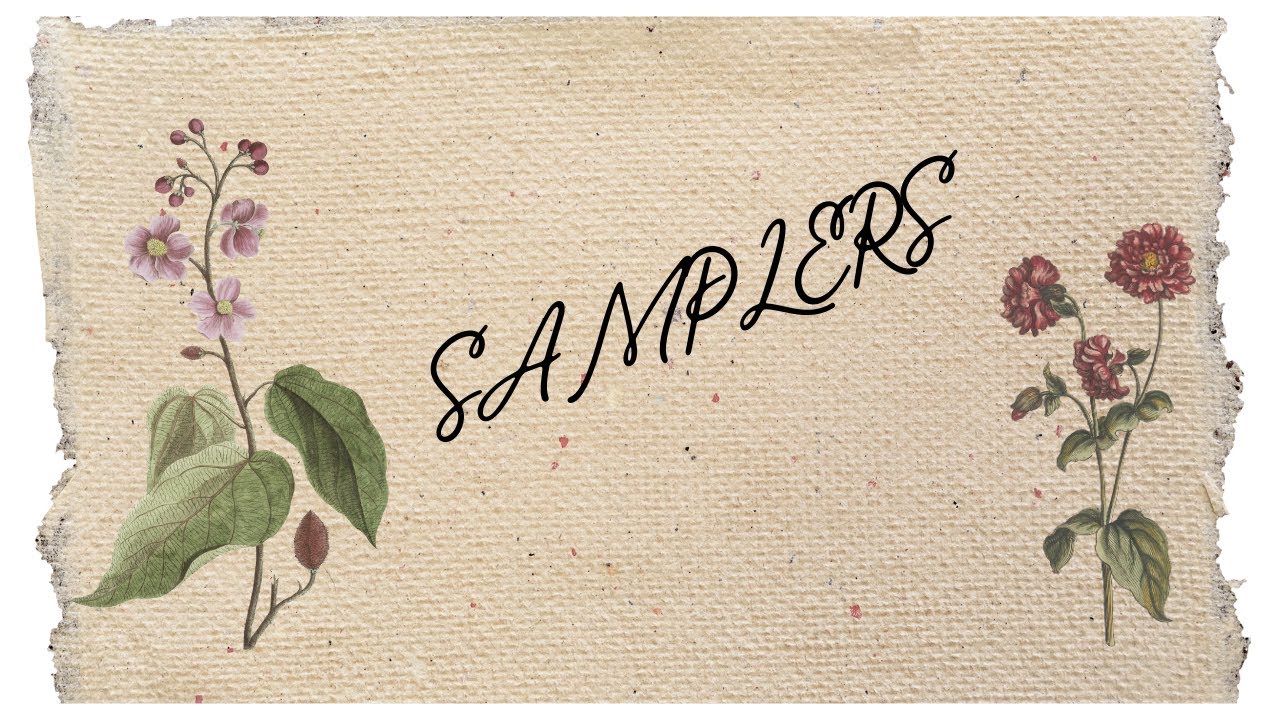 Flosstube 48 SAMPLERS. La Magia de mis Samplers con toque personal. Técnicas y diseños en evolución.