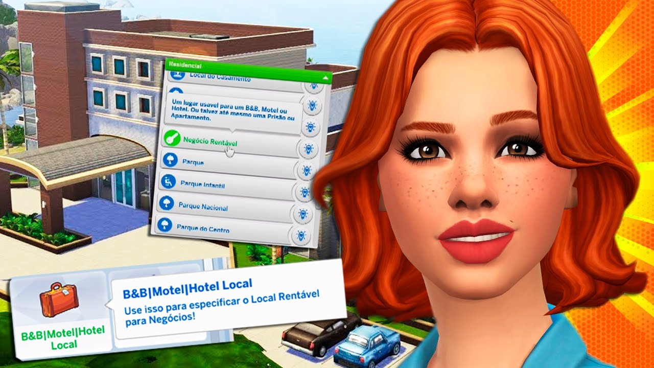 MOD TENHA SEU PRÓPRIO HOTEL, PRÉDIO, SPA  e MAIS NEGÓCIOS PRÓPRIOS no THE SIMS 4
