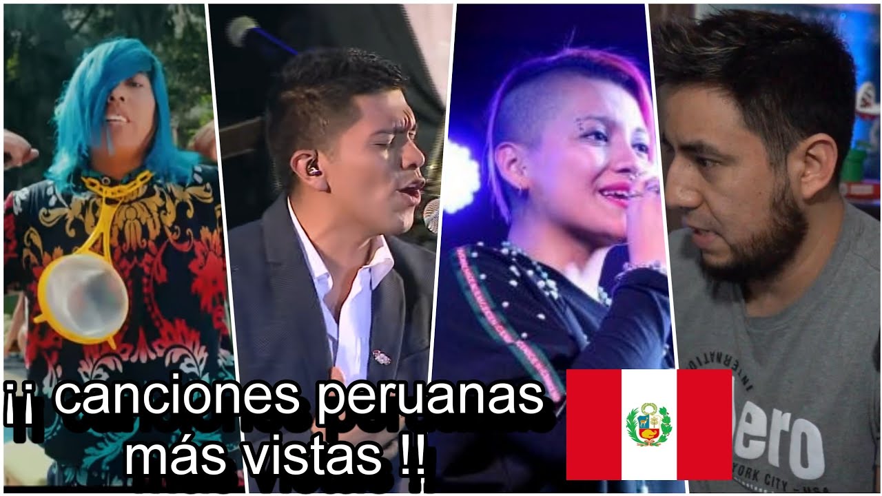 🇲🇽 reacciono a la MÚSICA CON MAS VISTAS EN PERÚ 🇵🇪