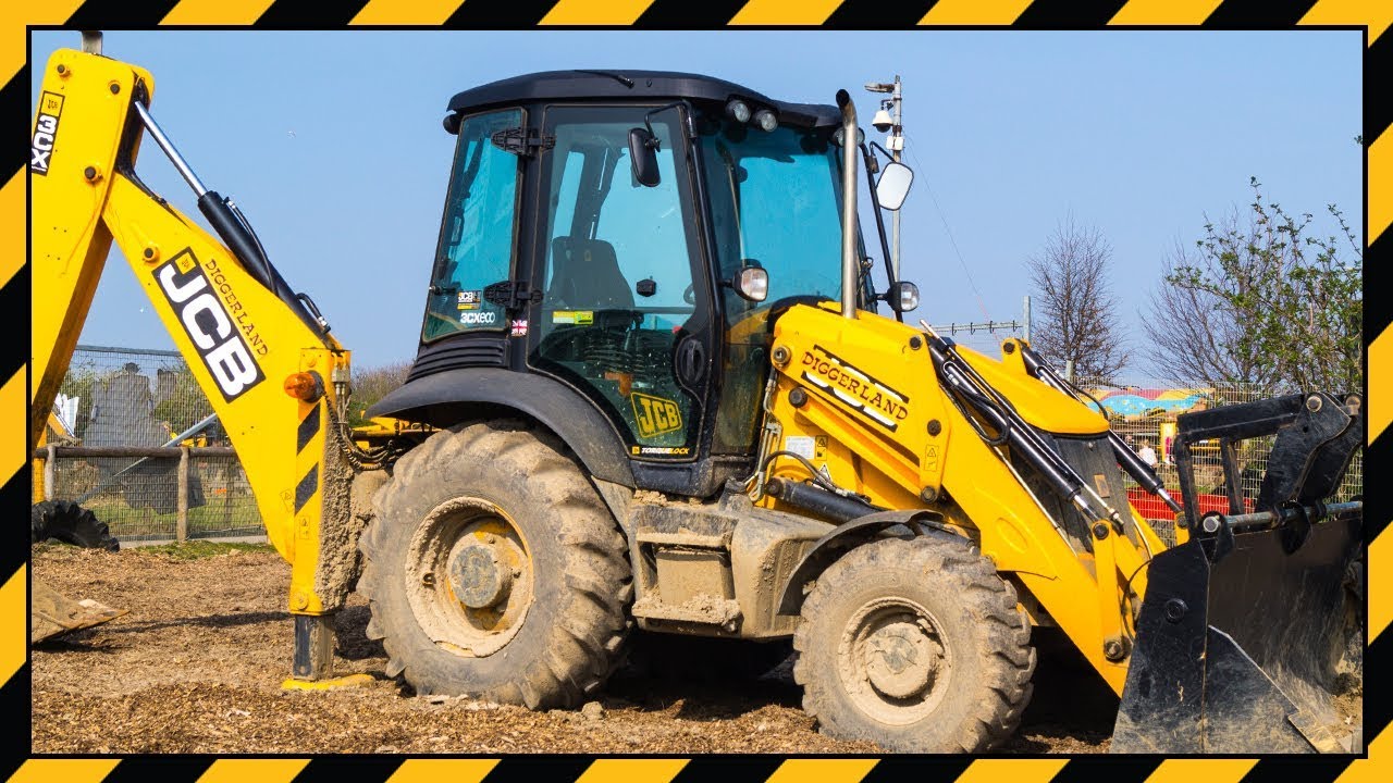 Diggerland UK: JCB Dancing Digger Stunt Team - Shaftesbury Show