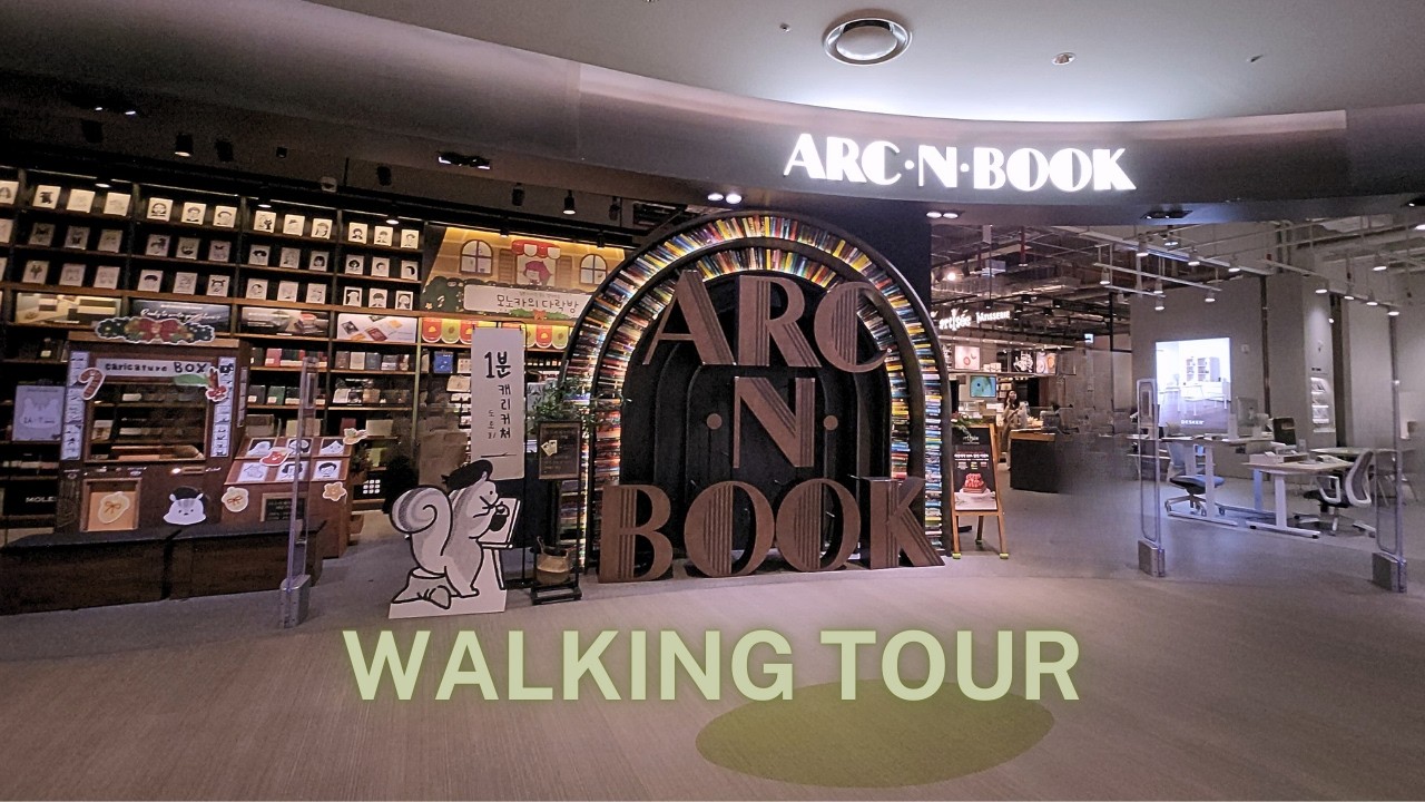 Arc&bull;N&bull;Book Walking Tour | Seoul Travel vLog