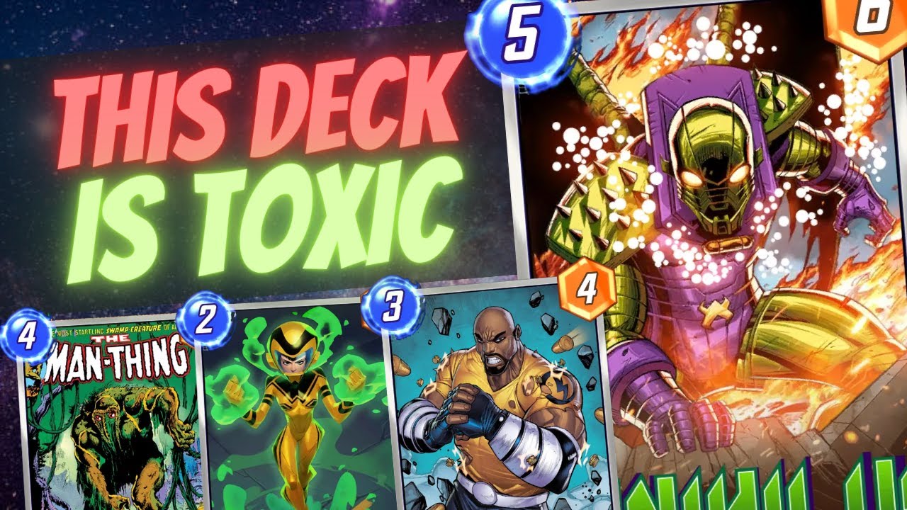SUPER TOXIC!!! Luke Cage Annihilus Deck is CRAZY!!! Marvel Snap