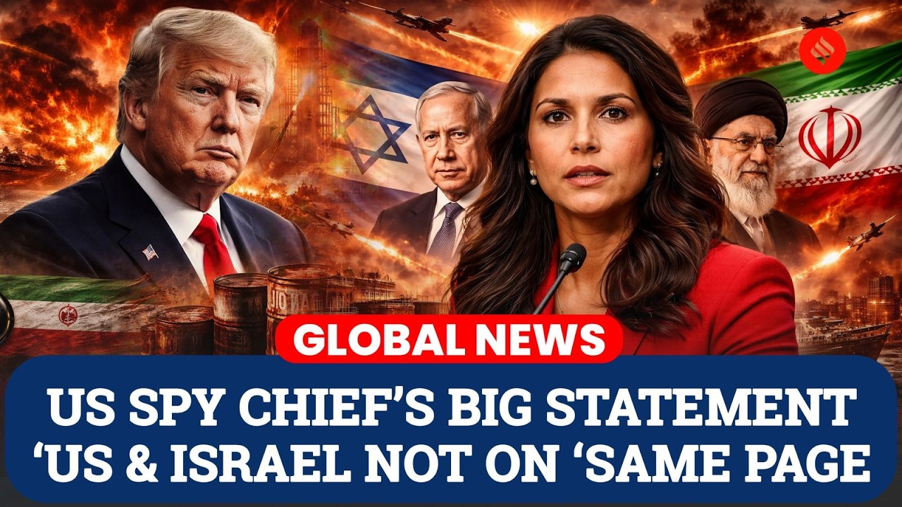 Tulsi Gabbard Reveals Major US-Israel Rift Over Iran War Goals | Iran vs Israel