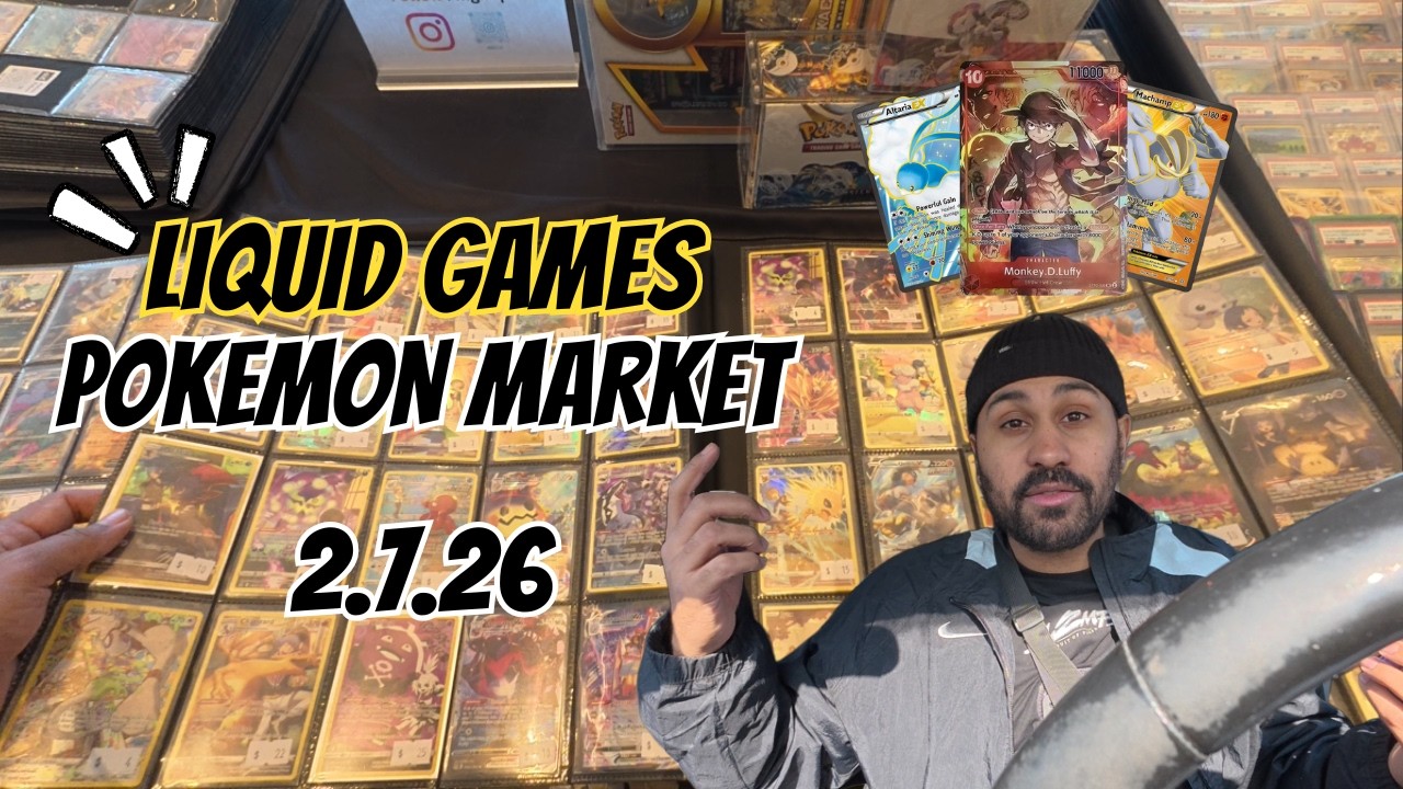 Another BUYER Pov?! | Liquid Games Pokemon Market BUYER POV