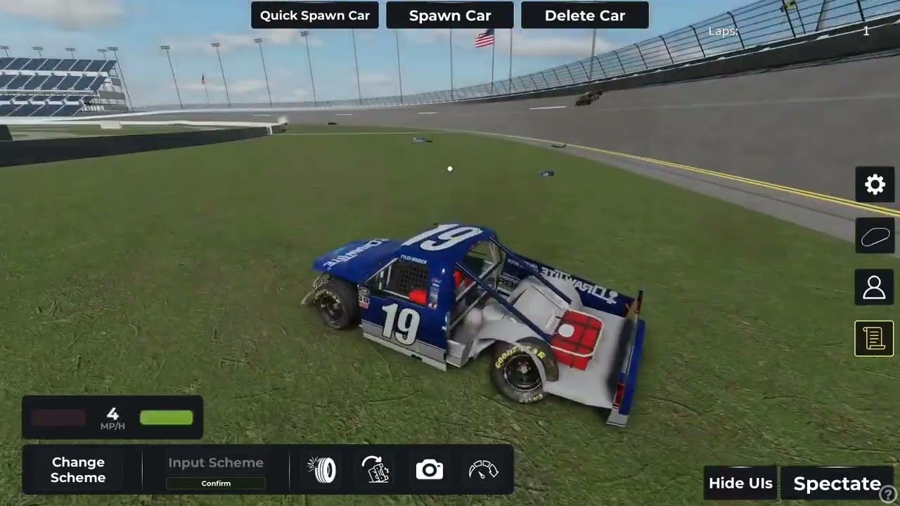 JX1DX1 plays just Daytona