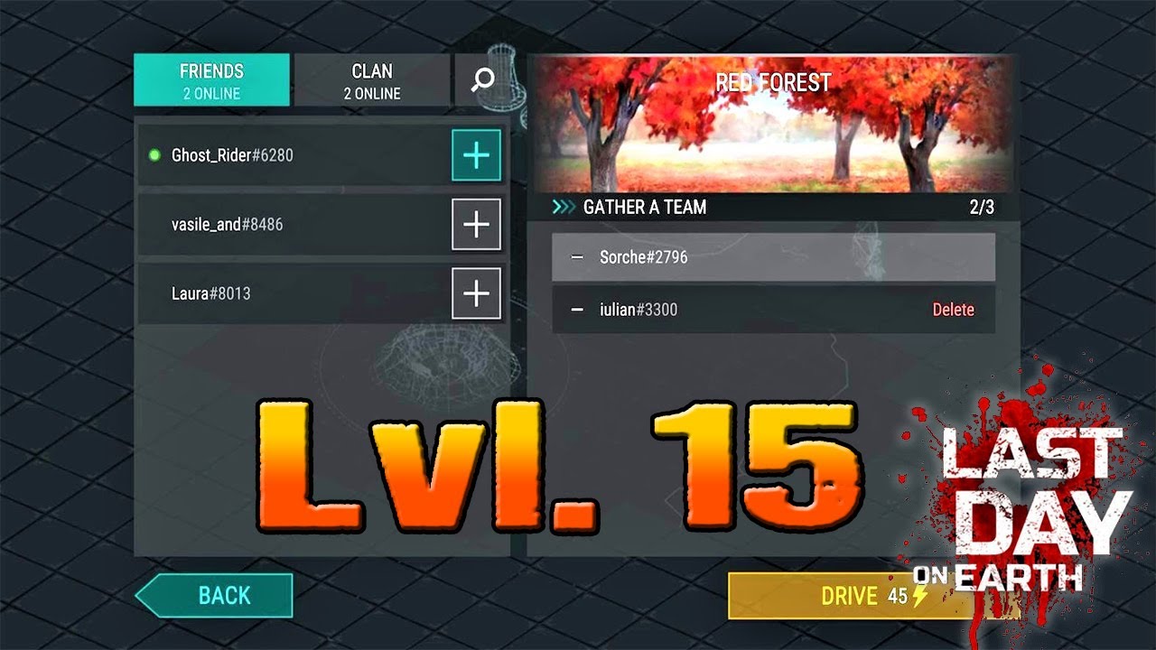 Level 15 & Red Forest - Season 9 - LDOE - Last Day On Earth