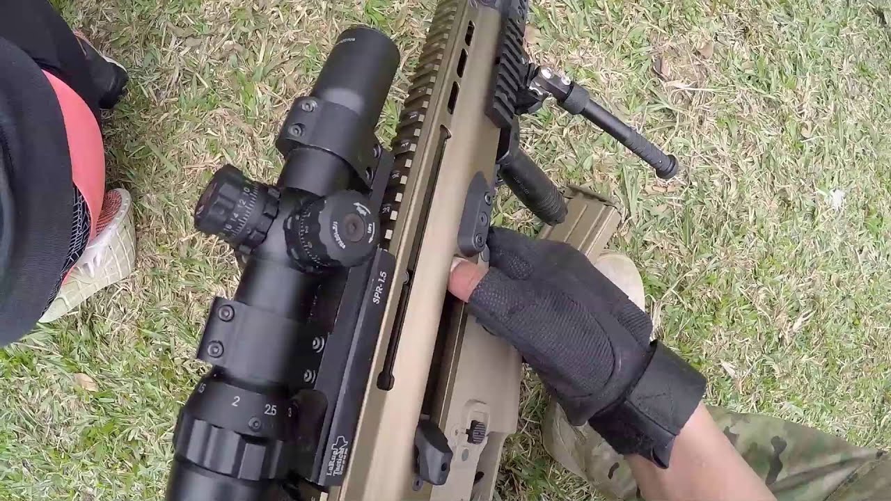 Let's Wargame!  (Part 1/2) WE Scar H GBBR Gameplay