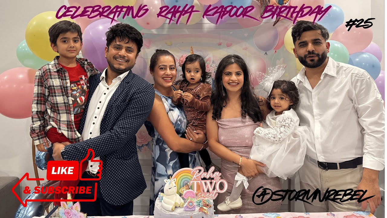 Aaj Manaya RAHA KAPOOR Ka Birthday 🎂