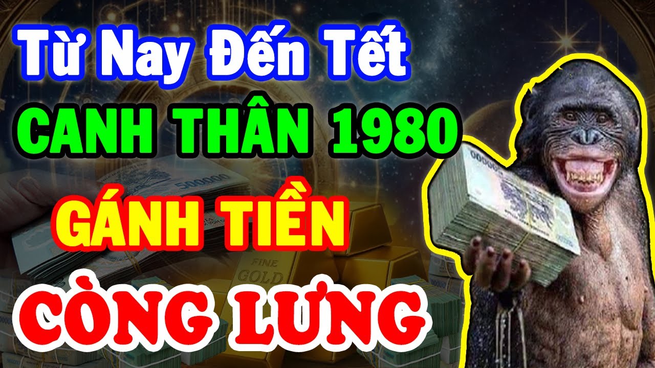 Từ Nay Đến Tết Canh Thân 1980 Hưởng Lộc Tổ Tiên, TRÚNG SỐ 2 Lần ĐỔI ĐỜI Giàu Sau 1 Đêm