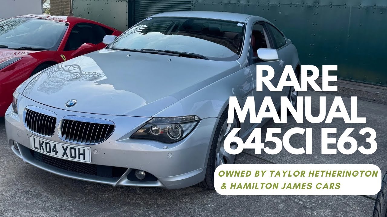 @HamiltonCC' Rare Manual BMW 645ci E63