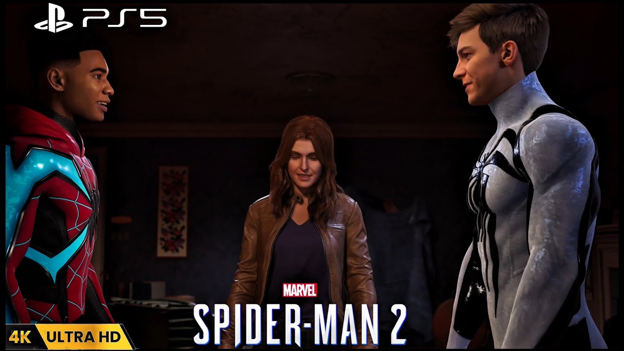 Человек-паук 2 — У Майлза и Эм-Джей есть план, как исцелить мир. 🕷️🌍 | PS5 PRO 4K — Часть 13 — Де...