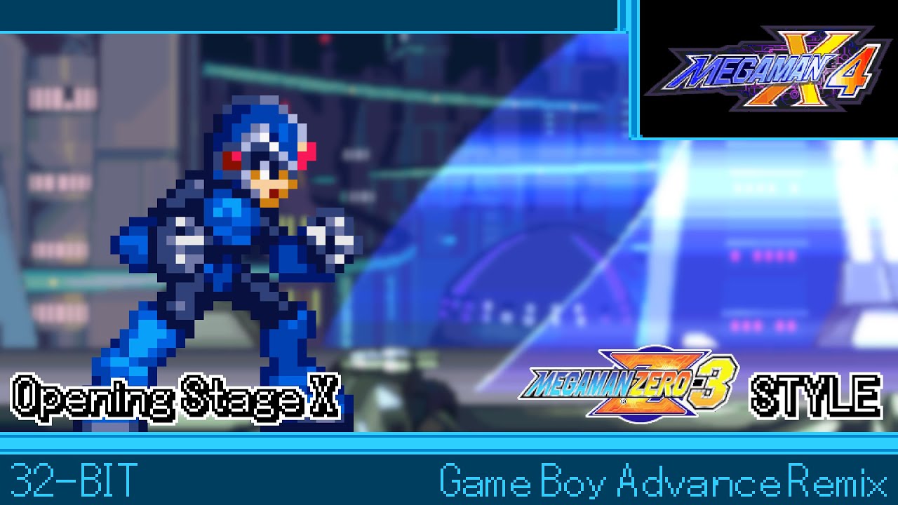 [GBA]Opening Stage X - Mega Man X4(MMZ3 Style)