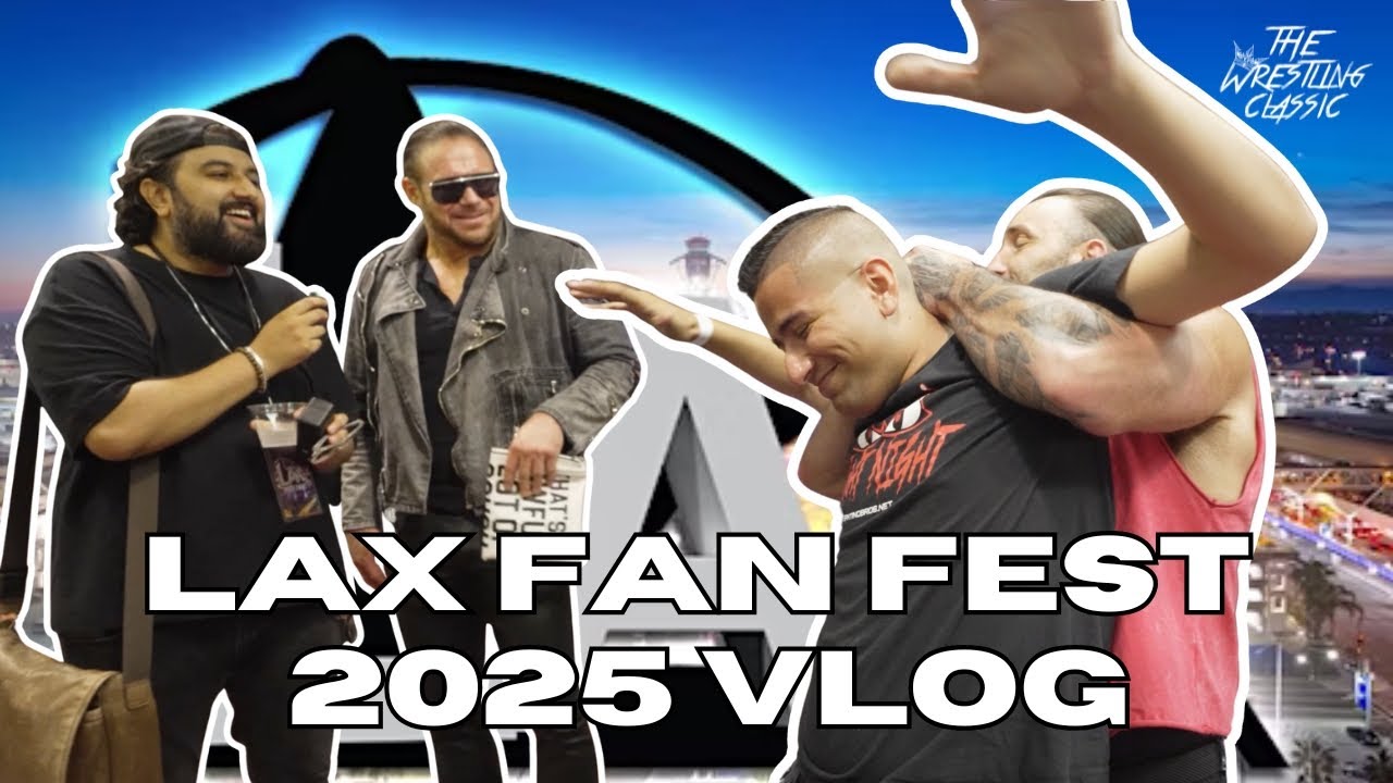 LAX Fan Fest 2025 Vlog - The Wrestling Classic