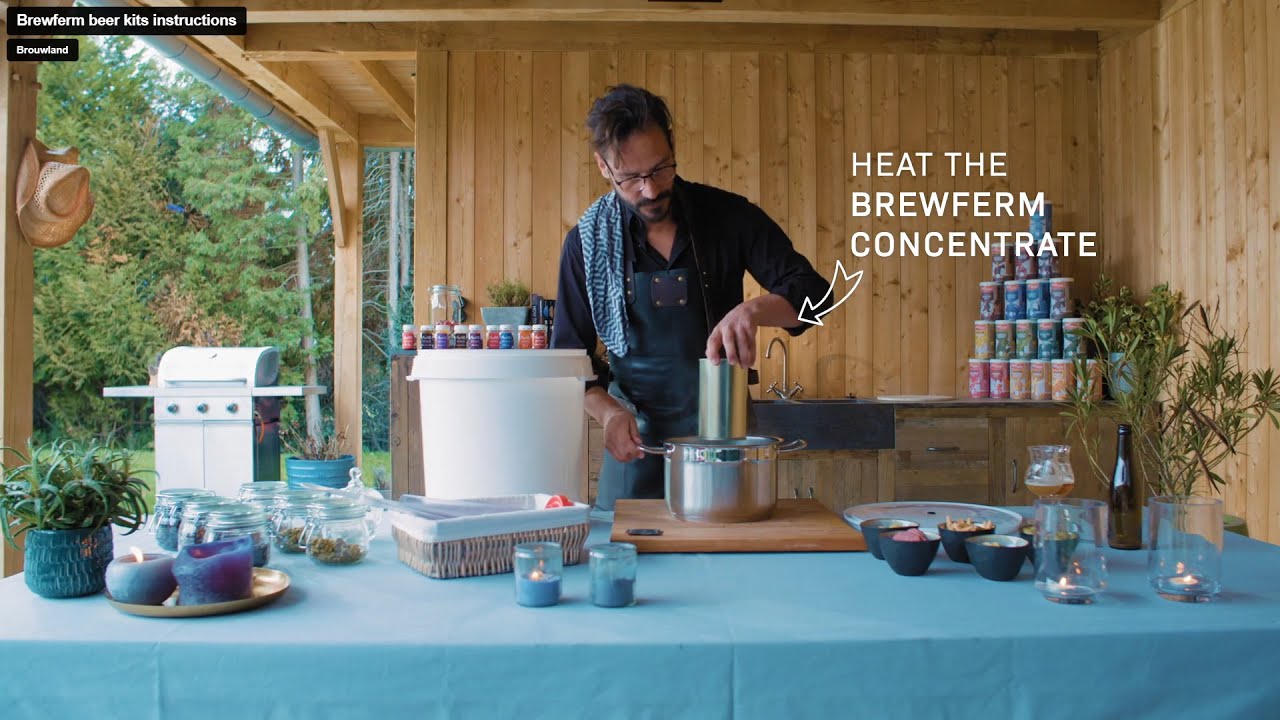 Brewferm beer kits instructions