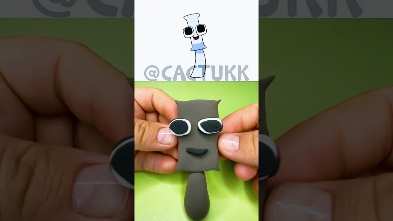 Turning Clay into Sprunki OC I (from Alphabet Lore) 