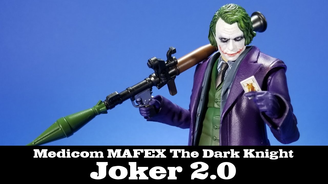 Обзор фигурки MAFEX Джокер 2.0 Темный рыцарь Medicom