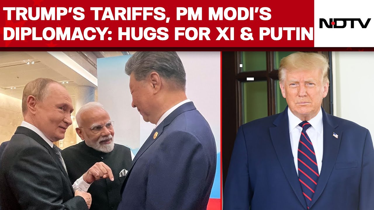 SCO Summit 2025 | How PM Modi Responded To Trump's Tariff War With Hugs, Handshakes With Xi, Putin