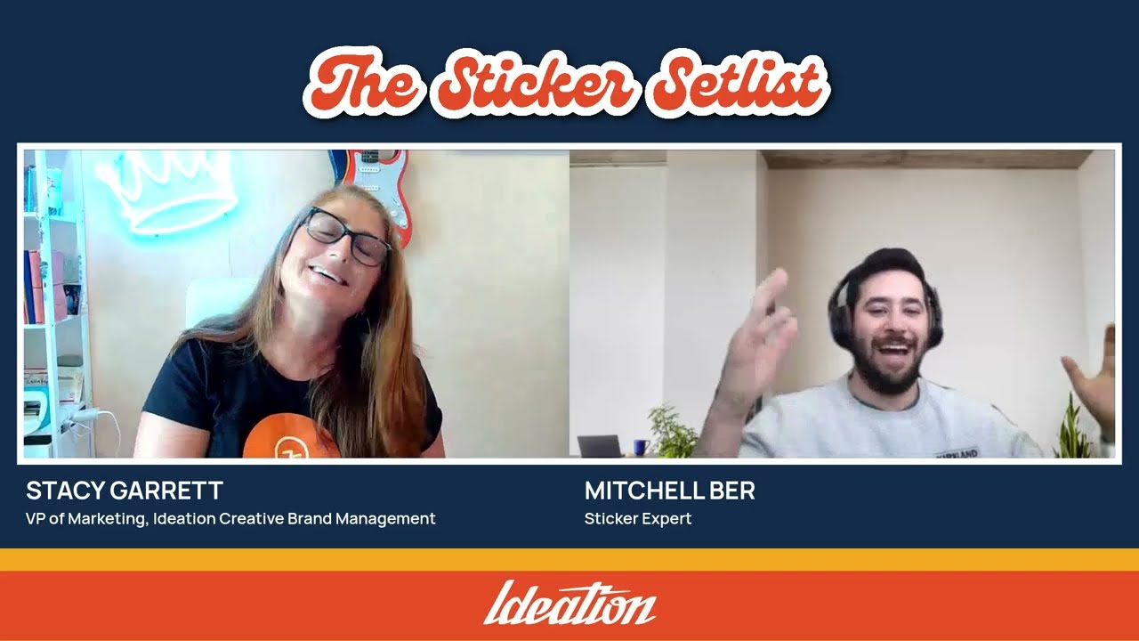 The Sticker Setlist by Ideation Creative Brand Management