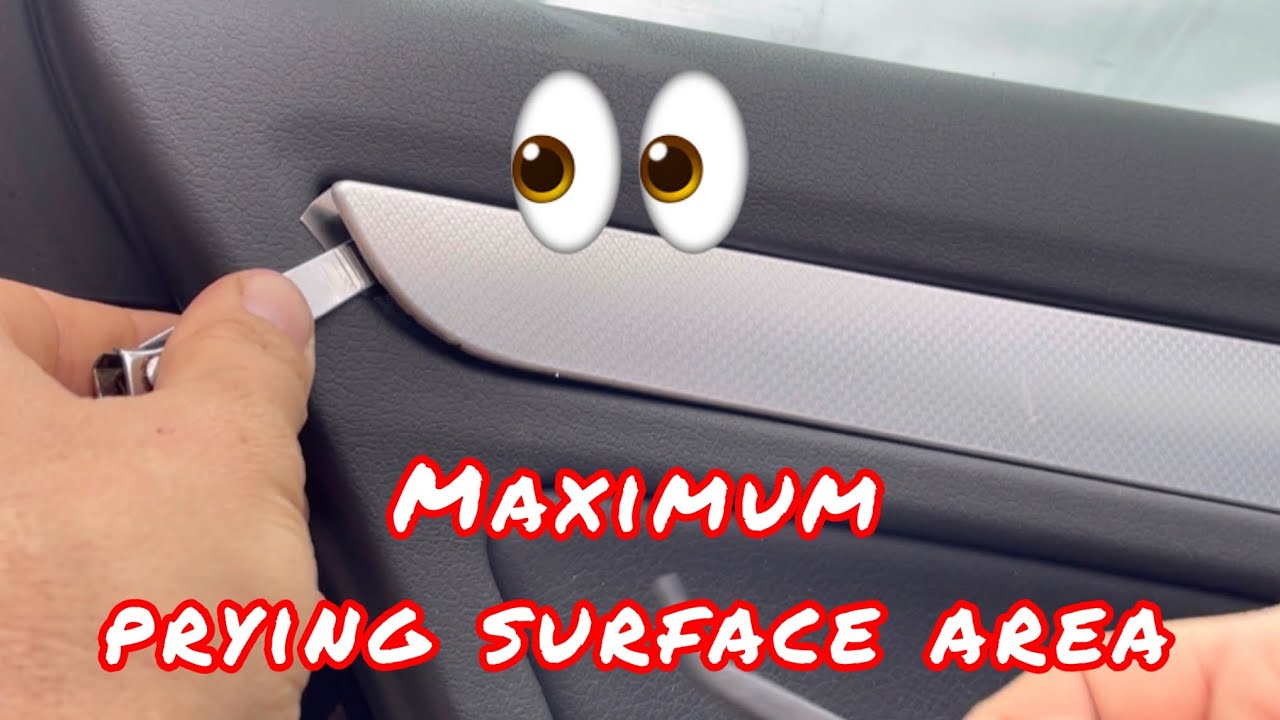 Removing Audi VW door panel Trim Without Damage cover card no scratches a3 a4 a5 a6 a7 a8 q3 q5 q7