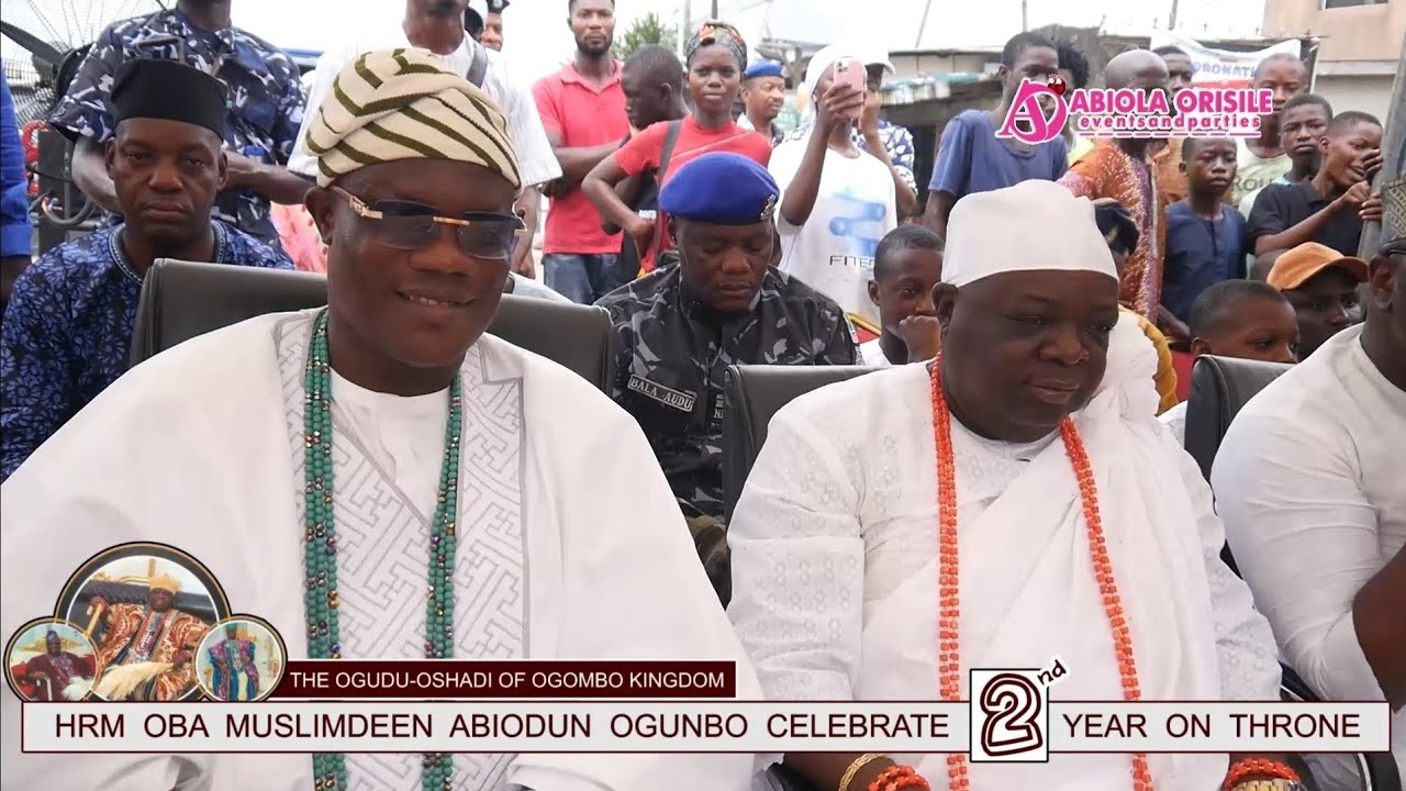 OGOMBO KINGDOM IN JOYFUL MOOD AS THEY CELEBRATES ODUN IMALE EKINNE & 2ND YEAR CORONATION ANNIVERSARY