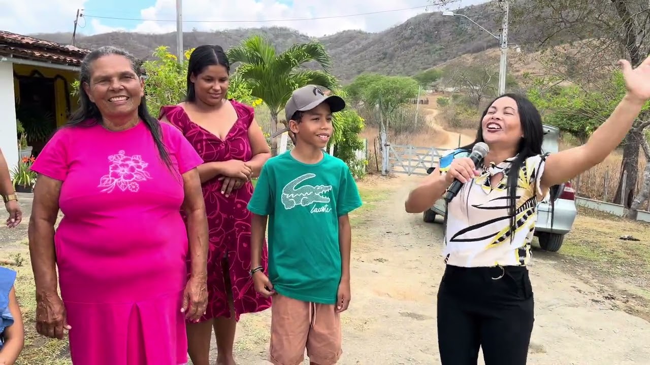 Linda homenagem para Dona Maria Da Luz 