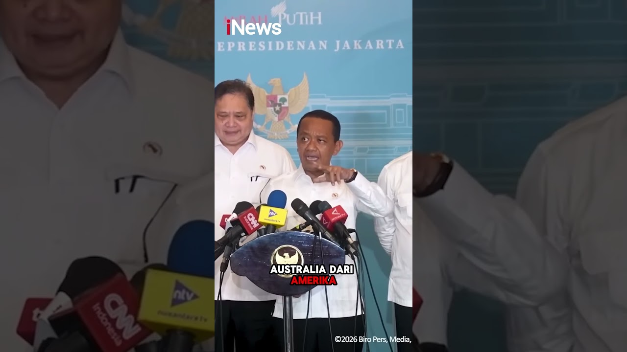 AS-Iran Gencatan Senjata, Bahlil Minta Doa 2 Kapal Pertamina Bisa Lintasi Selat Hormuz #shorts
