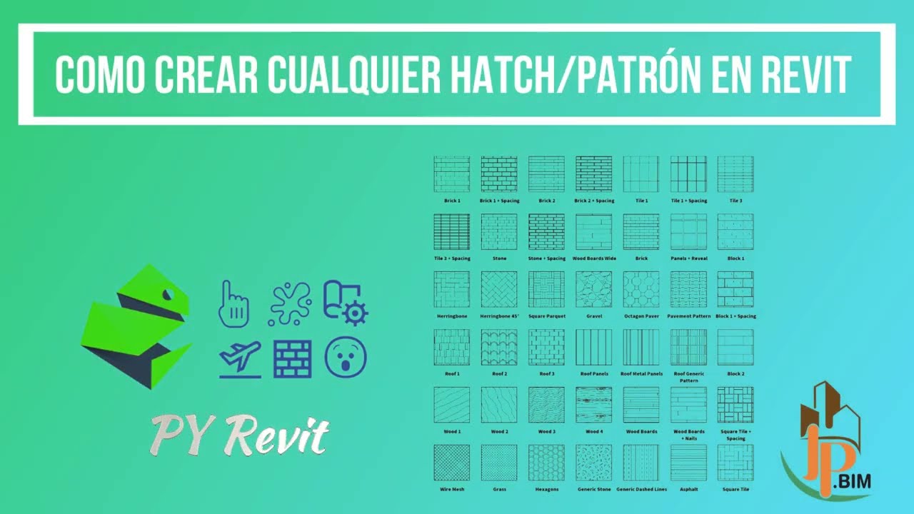 Como crear cualquier HATCH/REGIÓN en Revit PYREVIT