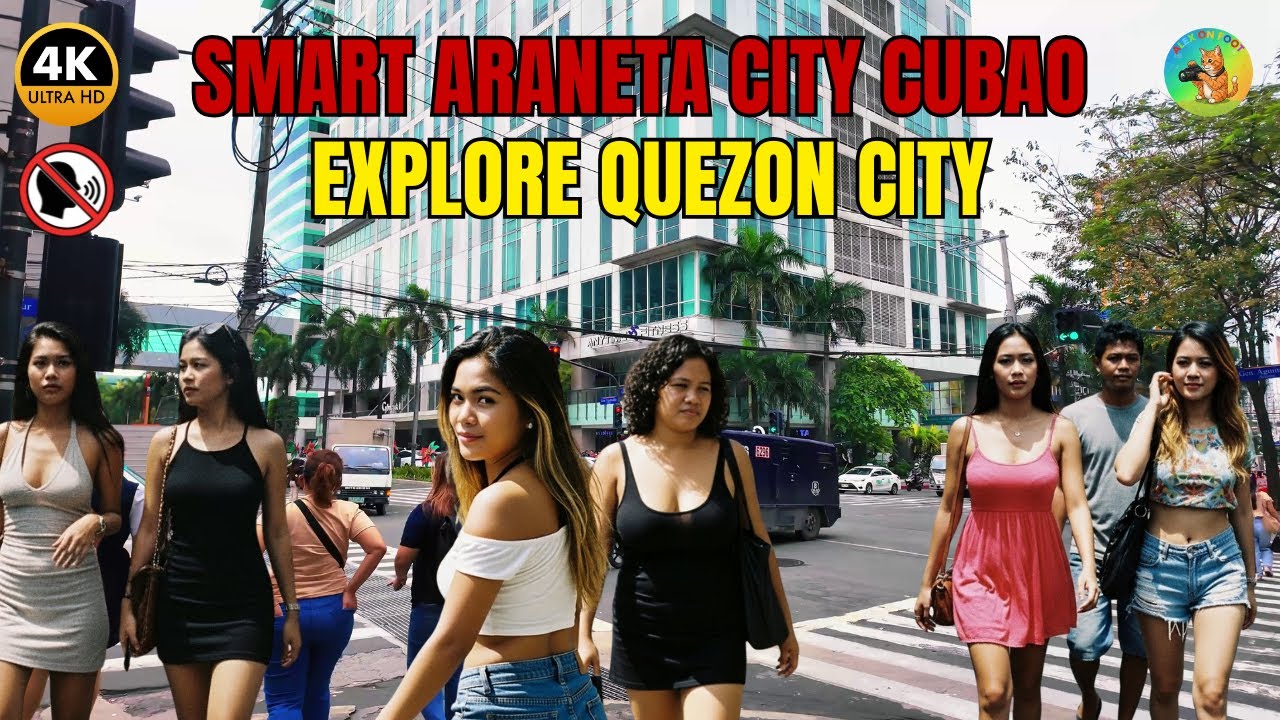 Exploring Araneta City Cubao | Real Life Philippines Walking Tour
