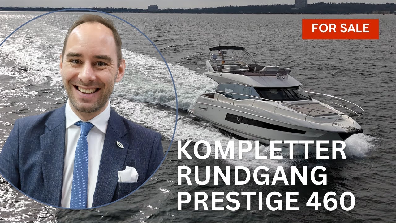 Kompletter Rundgang - Luxusyacht Prestige 460