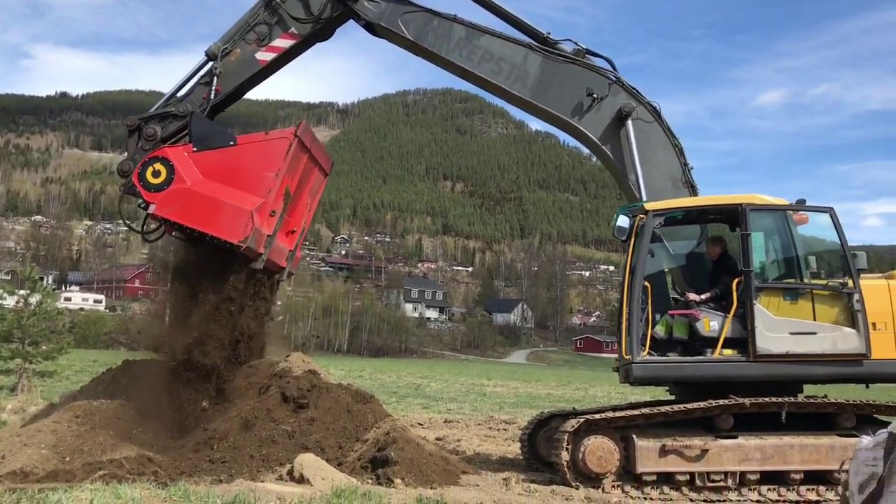 Rett i storsekk med Allu skuffe